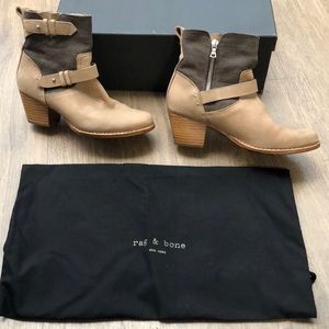 Rag & Bone mid Moto boot